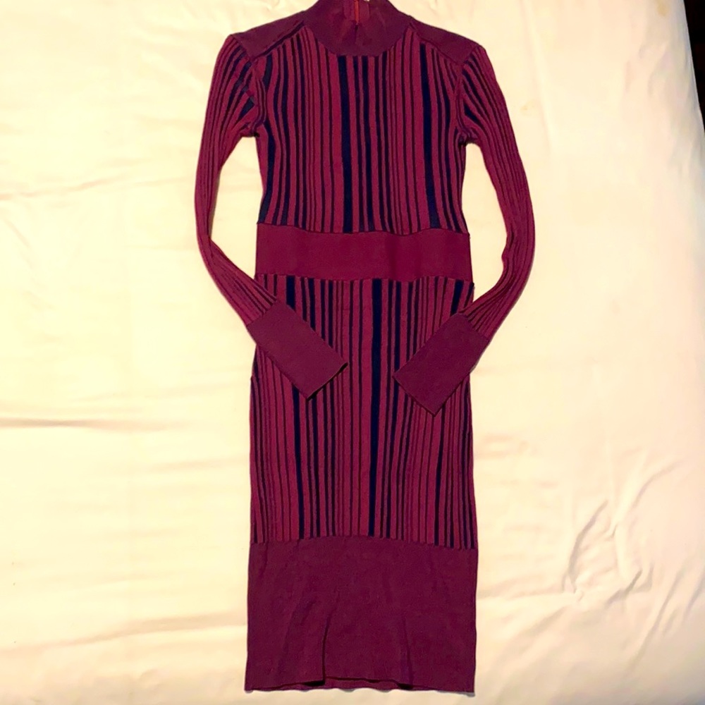 Herve Leger long sleeve dress size small